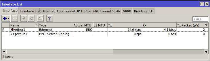  PPTP VPN در روتر میکروتیک