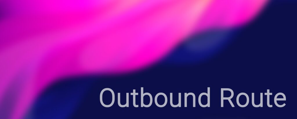 آشنایی با مفهوم OutBound Route
