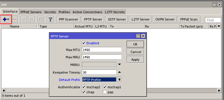  PPTP VPN در روتر میکروتیک